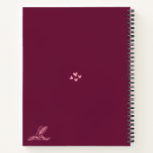 ボーイフレンドを予約する ノートブック (裏面)