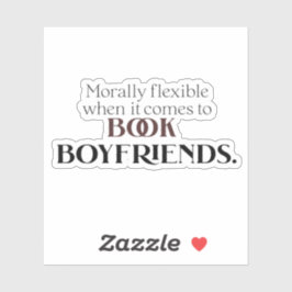 ボーイフレンドを予約す来ると道徳的に柔軟になる シール