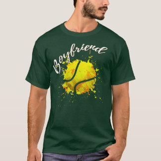 ボーイフレンドカラフル野球 Tシャツ