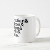 ボーイフレンドキリスト教のGideon、Colton、ギャビンを…予約して下さい コーヒーマグカップ (正面右)