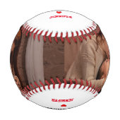 ボーイフレンド写真野球 野球ボール (正面)