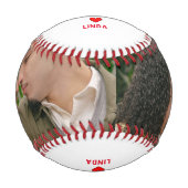 ボーイフレンド写真野球 野球ボール (正面)