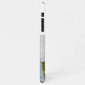 ボーイフレンド写真黒3D文字 iPhoneケース (左側)