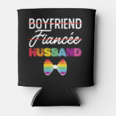 ボーイフレンド婚約夫ゲイ結婚グルーマーLGBTQ 缶クーラー (正面)