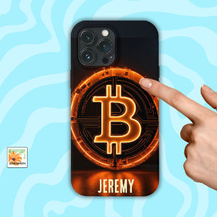 ボーイフレンド暗号のためのホットビットコインのロゴギフト iPhone 13 PRO MAXケース