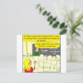 ボーイフレンド漫画のための585心理的テスト ポストカード (スタンド正面)