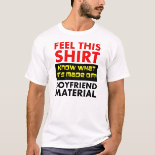 ボーイフレンド認定Tシャツ ユーモア Tシャツ