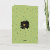 ボーイフレンド誕生日カード 招待状 (裏面)