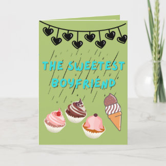 ボーイフレンド誕生日カード 招待状