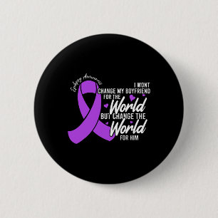 ボーイフレンド てんかん啓発デー 病気啓発月間 缶バッジ