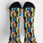 ボーイフレンド・ブルーソックスのガールフレンドの写真 ソックス (上部)