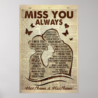 ボーイフレンド/夫恋しく思天国の常に ポスター