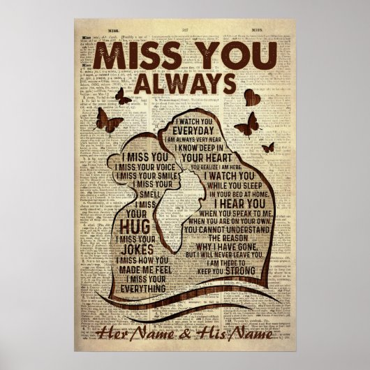 ボーイフレンド/夫恋しく思天国の常に ポスター (正面)