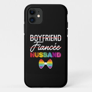 ボーイフレンド 婚約者 夫 レズビアン ゲイ 結婚 グルーム LGBTQ iPhone 11 ケース