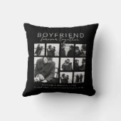 ボーイフレンドForeverフォトコラージュ クッション (裏面)