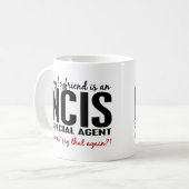 ボーイフレンドNCISの代理店1 コーヒーマグカップ (正面左)