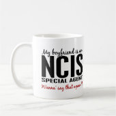 ボーイフレンドNCISの代理店1 コーヒーマグカップ (左)