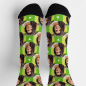 ボーイフレンドSporty Greenのガールフレンドの写真 ソックス (上部)