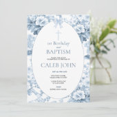 ボーイブルートイルの誕生日とバプテスマ 招待状 (スタンド正面)