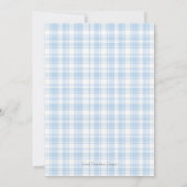 ボーイブルーペリカンベビーシャワー南名門私立校風の部 招待状 (裏面)