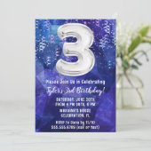 ボーイブルーホワイト誕生日3 招待状 (スタンド正面)