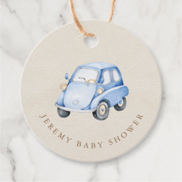 ボーイブルーボーホウォーター色レトロ車 フェイバータグ