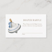 ボーイブルーボーホトイズおむつラッフル エンクロージャーカード (正面)