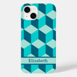 ボーイブルー建物タンブリングブロック名 Case-Mate iPhone 14ケース