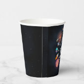 ボーイプラネットエイリアンスター宇宙銀河系1st誕生日 紙コップ (右)