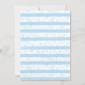 ボーイプールパーティの招待状クールデュデ誕生日 招待状 (裏面)