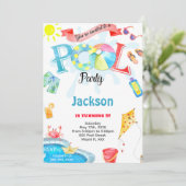 ボーイプール招待状 招待状 (スタンド正面)