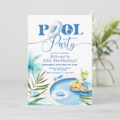 ボーイプール誕生日パーティー 招待状 (スタンド正面)