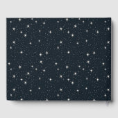 ボーイベビーシャワーゲストブックカスタムテディベア ゲストブック (裏面)