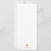 ボーイベビーシャワー招待状-トレンディー 招待状 (裏面)