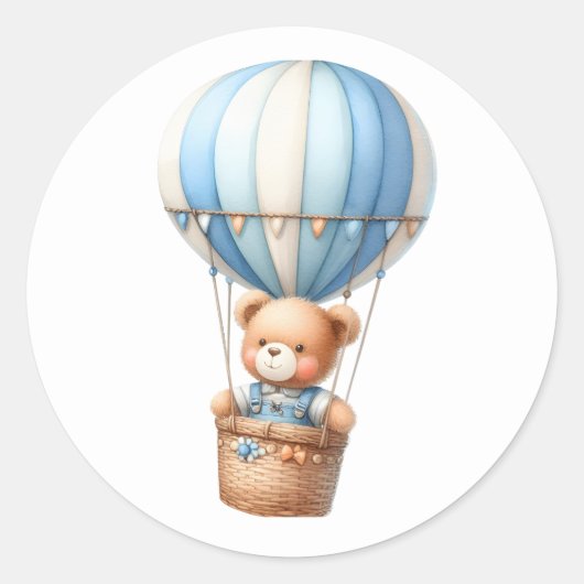 ボーイベビーシール ラウンドシール (正面)