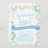 ボーイベビースプリンクル招待状ドーナツベビースプリンクル 招待状 (正面/裏面)