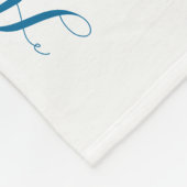 ボーイベビーマイルストーンブランケットサイズ40"x30" フリースブランケット (角)