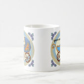 ボーイベビー乳母車 コーヒーマグカップ (中央)