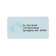 ボーイベビー足