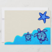 ボーイホヌベビーシャワー 招待状 (裏面)