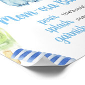 ボーイポプシクルベビーシャワーマママオサバー ポスター (角)