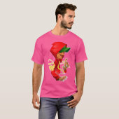 ボーイポーズヒップホップギフト Tシャツ (正面フル)