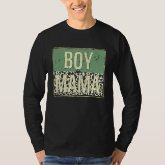 ボーイママ ヒョウ柄 母の日 Tシャツ