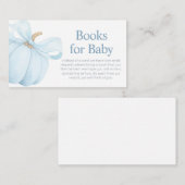 ボーイミニマリストリトルカボチャベビーブックベビー エンクロージャーカード (正面/裏面)