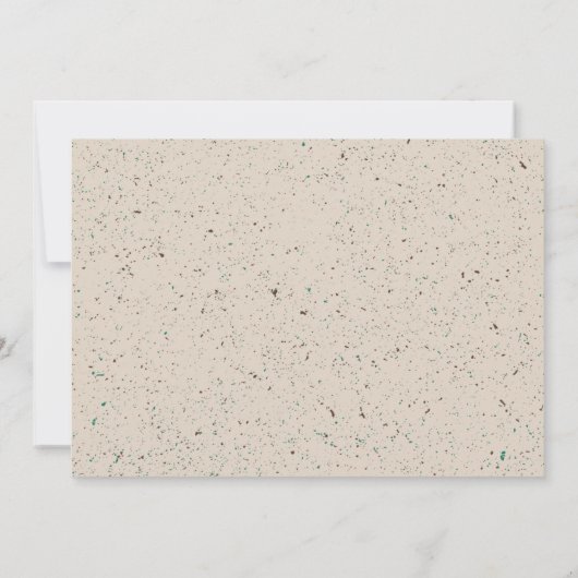 ボーイモダントシンプルフォト誕生日 サンキューカード (裏面)