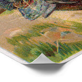 ボーイライディングトルコヴィンテージアートポスター ポスター (角)