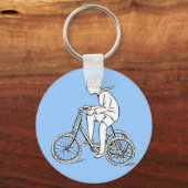 ボーイライドアンティーク三輪車 キーホルダー (正面)