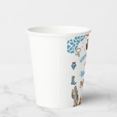 ボーイラウンドファーストロデオ1stパーティー誕生日 紙コップ (右)