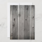 ボーイリトルカボチャ秋カボチャベビーシャワー 招待状 (裏面)