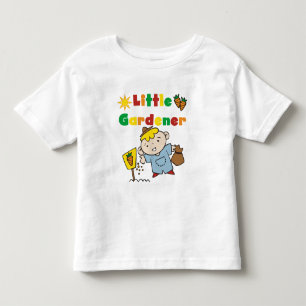 ボーイリトルガーデナーTシャツとギフト トドラーTシャツ